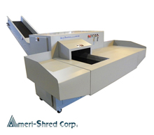 Ameri-Shred AMS-1000-10 / AMS-1000-15 Series 2 Strip Cut Paper Shredders