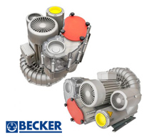 Becker SV Series 1-Stage Vacuum/Pressure Blowers